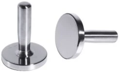 WAS Germany - Fleischklopfer, Ø 9,5 Cm, 1,5 Kg, Edelstahl (1655150) -Backzeug Laden db201f6f 13bc 4a88 8b76 aa46b7bb8c9b