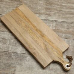 Schneidebrett Servierbrett Mangoholz Aufhänger Natur Holzbrett Käsebrett L: 77cm -Backzeug Laden e56ff477 de62 4d2c 9386 f8da0fce4bfc