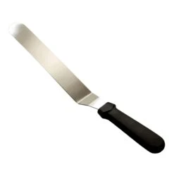 Tortenheber/ Tortenmesser/ Winkelpalette Aus Edelstahl - 20,5 Cm Schwarzer Griff -Backzeug Laden e602ca53 835e 414d b487 a447f852f4d1 1