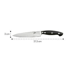 Executive-Plus Serie 6` Allzweckmesser 61 HRC Damaszenerstahl Schwarz -Backzeug Laden e93c63d2 fdc2 4dd2 894f c0b769fa7cf8