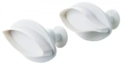 8x Fondantausstecher Rosenblatt -Backzeug Laden ebc958b1 a19f 472a 9a99 634d164355ae