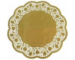 16x Deko-Tortenspitzen Rund Gold O 30 Cm -Backzeug Laden efef670f fe2b 4ea6 8882 e57e17e023de
