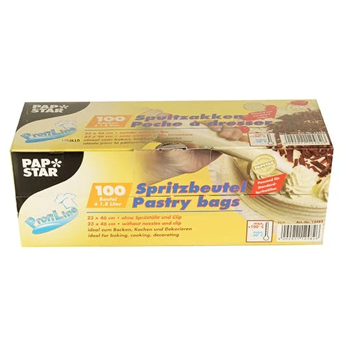 PAPSTAR 1500 Spritzbeutel 0,4 L 30,5 Cm X 16,2 Cm Transparent 7 PAPSTAR 1500 Spritzbeutel 0,4 L 30,5 Cm X 16,2 Cm Transparent – Bild 5