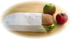 1000x Papierfaltenbeutel Weiß 14+7 X 32 Cm Für Ca. 2kg Inhalt -Backzeug Laden fa743ccb 425d 4864 966d 4e7325e95480